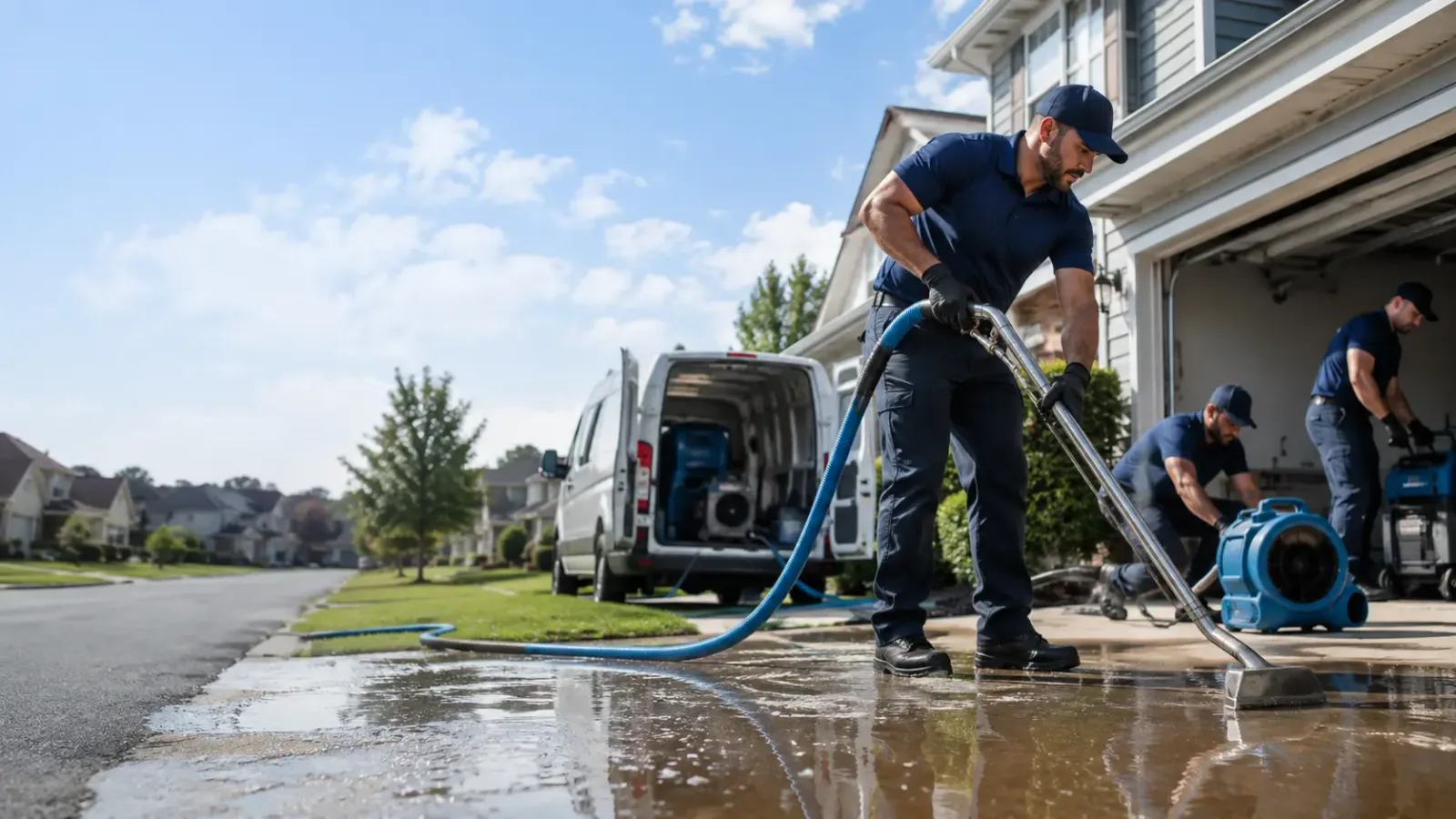 Flood Damage Restoration in Wheatland, IA